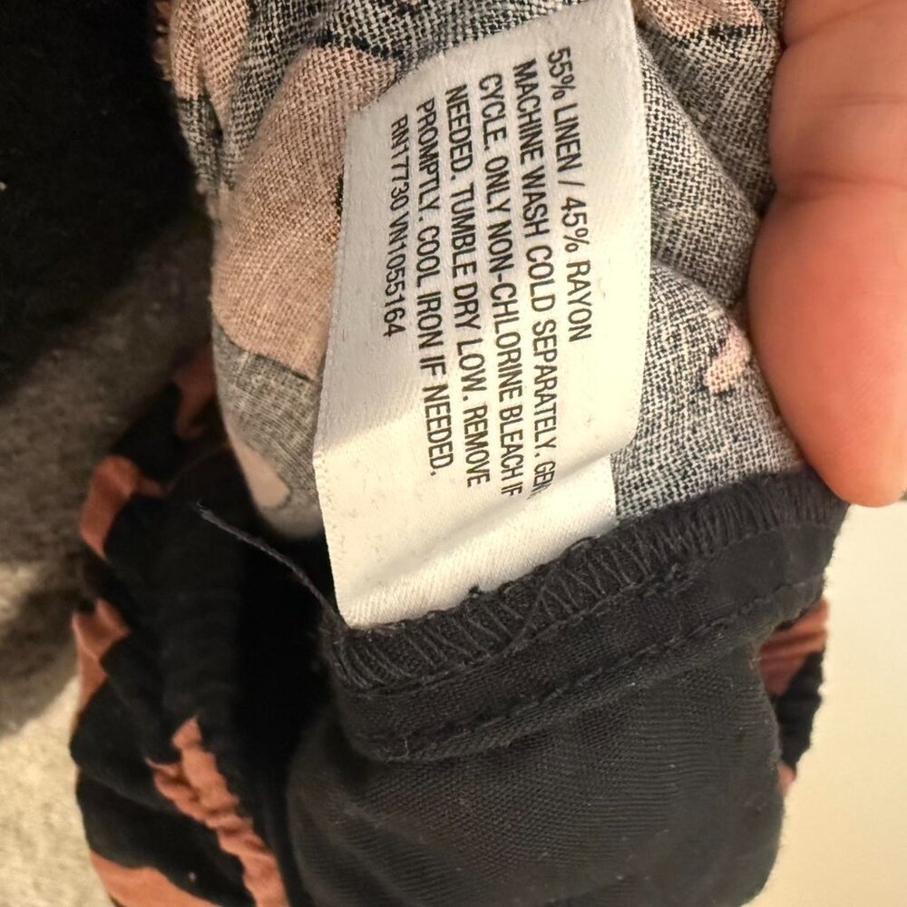 Fun Target Linen Pants - Picture 6 of 6